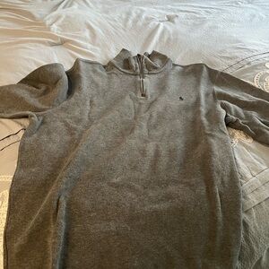 Polo by Ralph Lauren Gray Zip Up Sweater